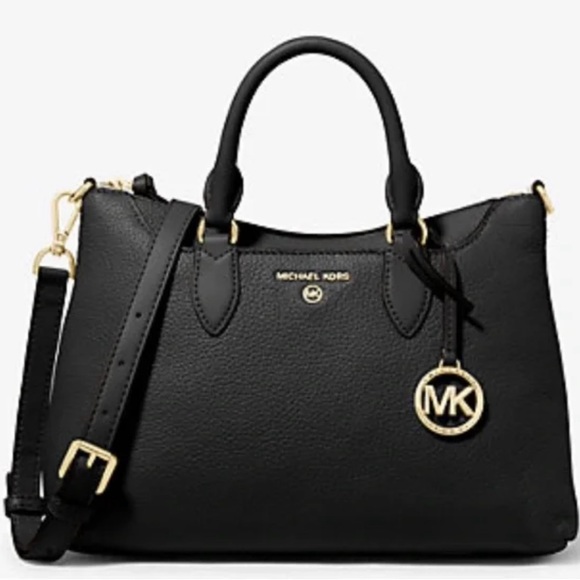 MICHAEL KORS AUSTEN SMALL SATCHEL HANDBAG - Picture 1 of 16
